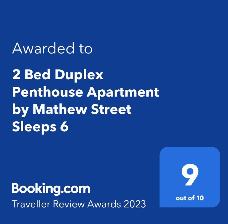 2 Bed Duplex Penthouse Apartment By Mathew Street Sleeps 6 Liverpool Eksteriør bilde